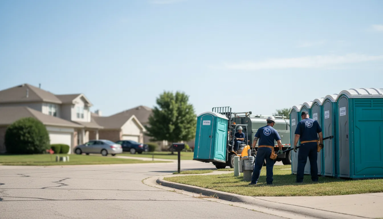 Porta Potty Rental in Milan, KS near me